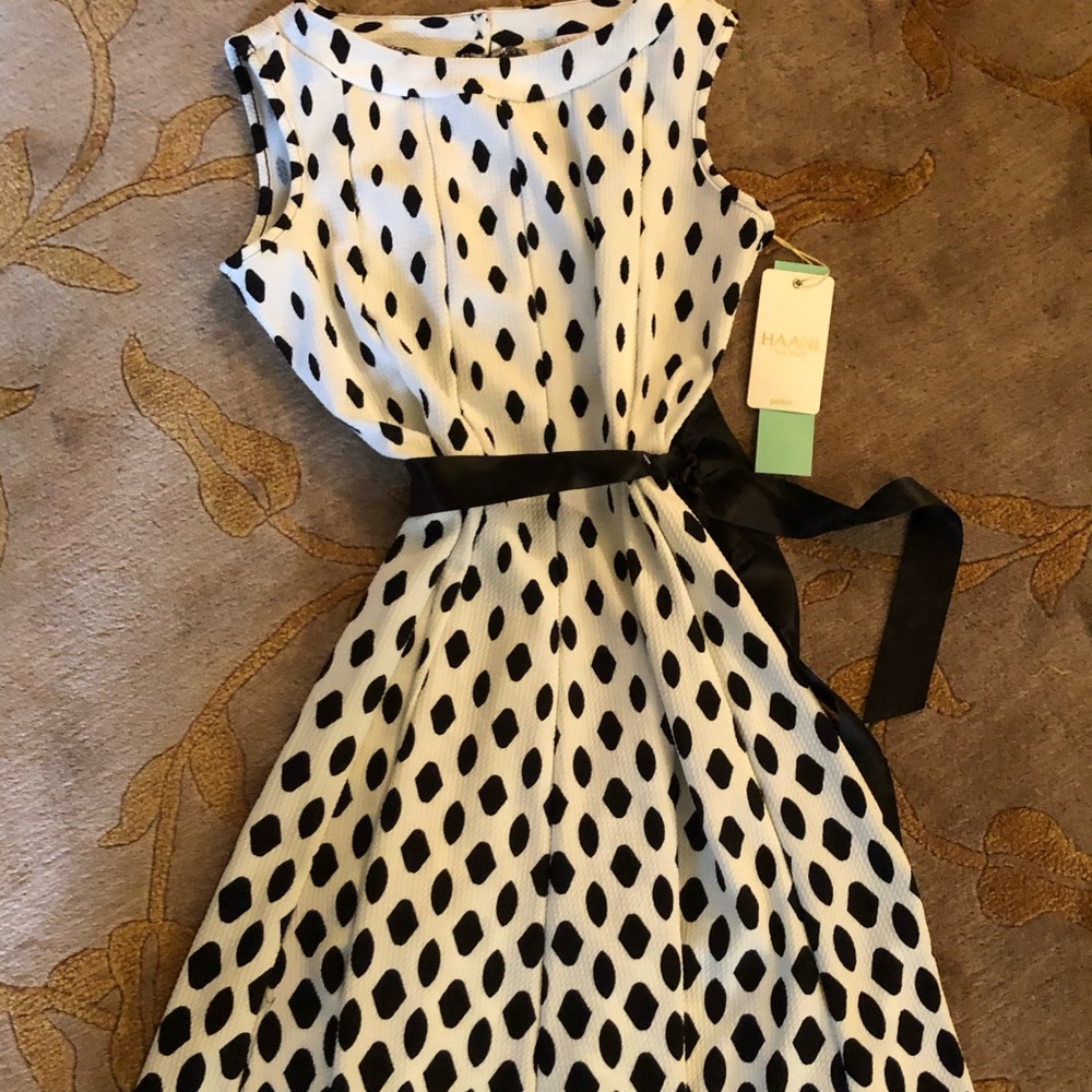Polka Dot Haani Midi Dress